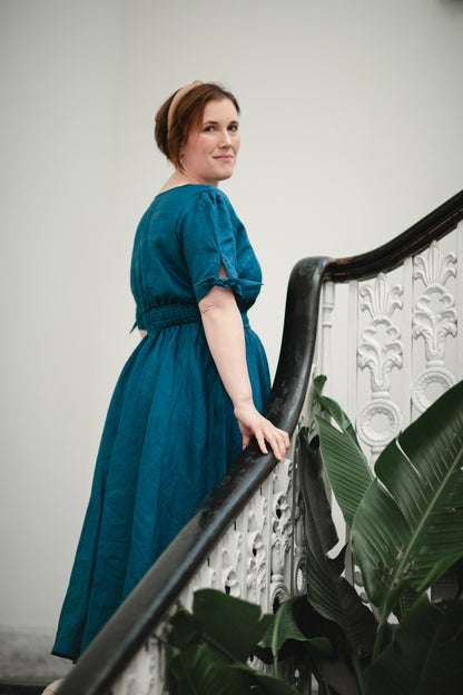 Timeless Teal ~ Hearthside Dress