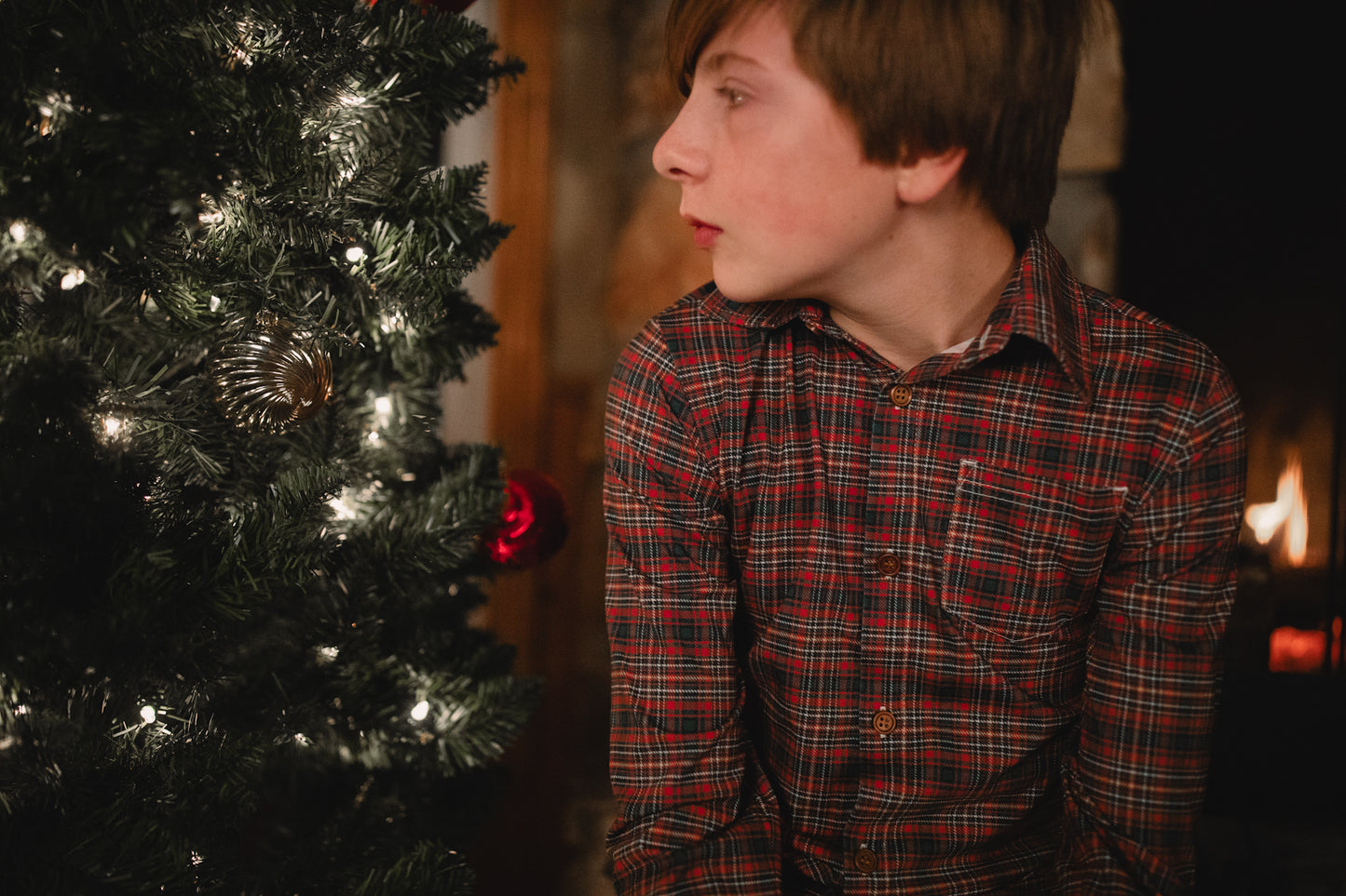 Highland Heritage ~ Boy’s Brave Button-up