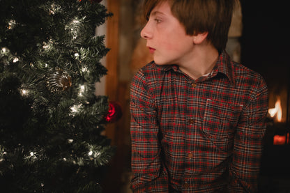 Highland Heritage ~ Boy’s Brave Button-up