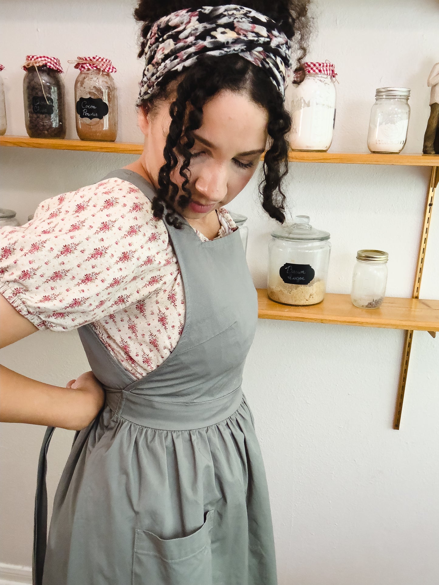 Olivewood ~ Pinafore Apron