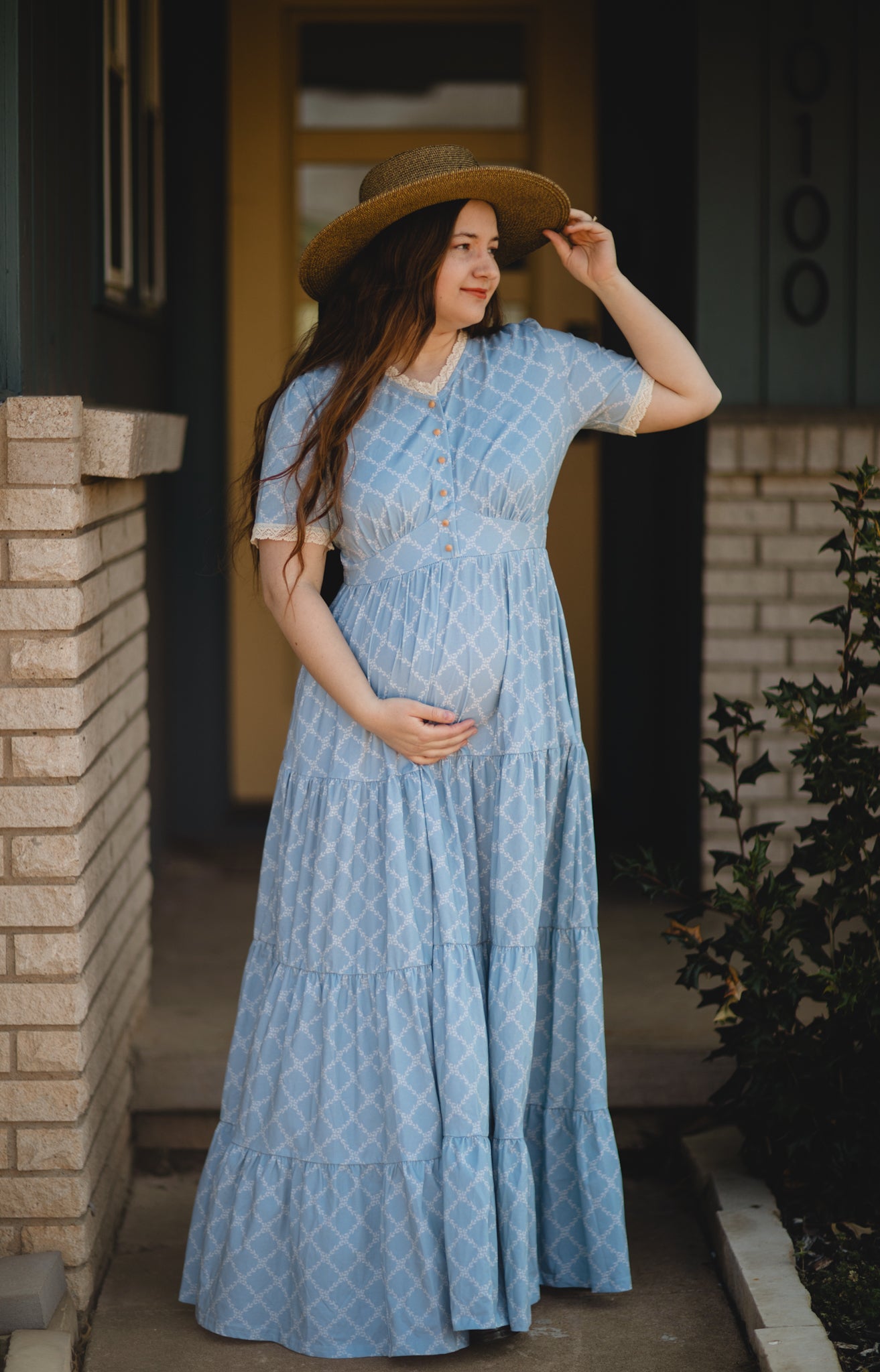 Tranquil Trellis ~ Keepsake Dress