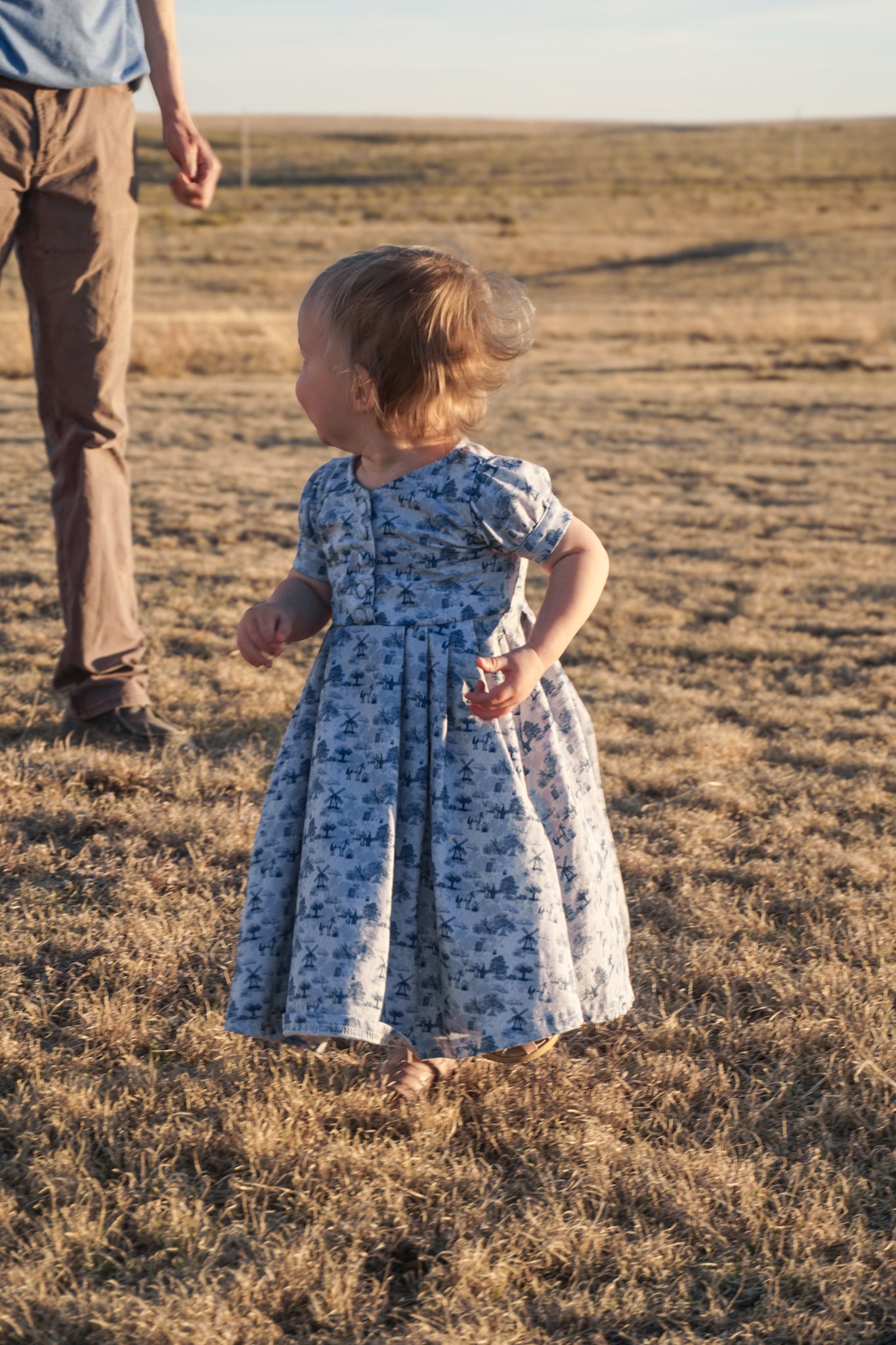 Bluebell Pastures ~ Mini Meadowcourt Dress