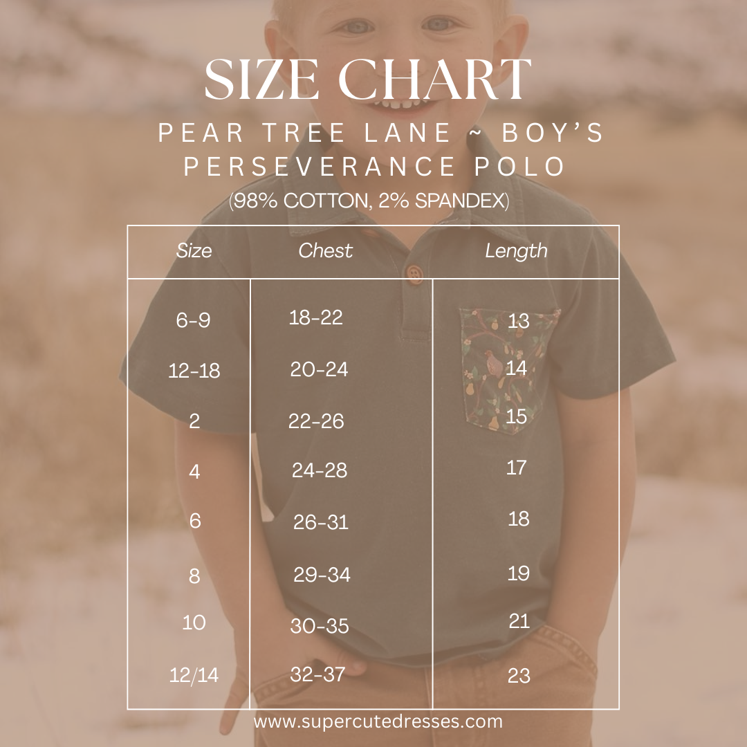 Pear Tree Lane ~ Perseverance Polo