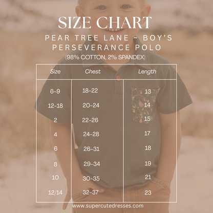 Pear Tree Lane ~ Perseverance Polo
