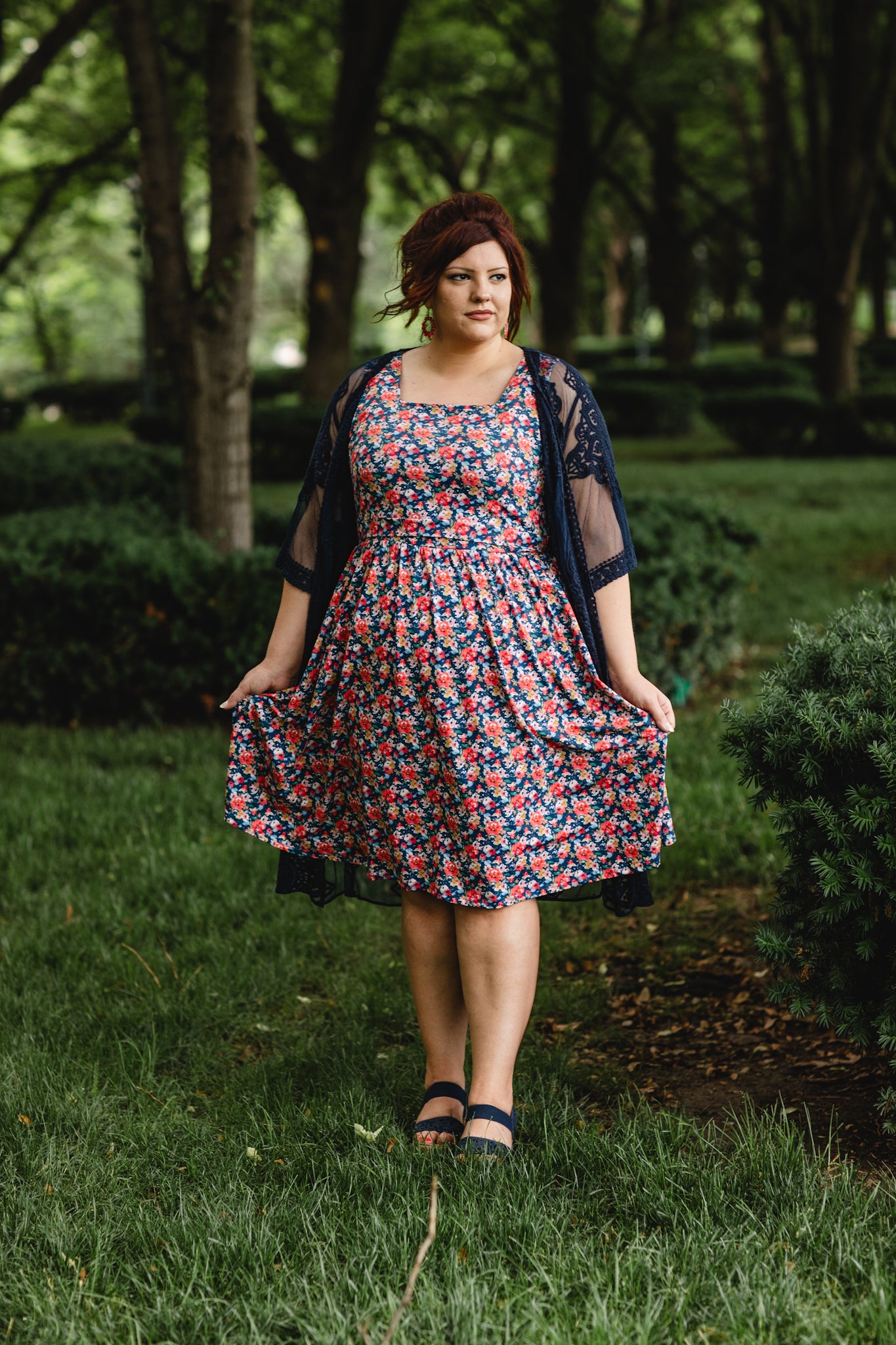 Independence Blossom ~ Homesteader Dress