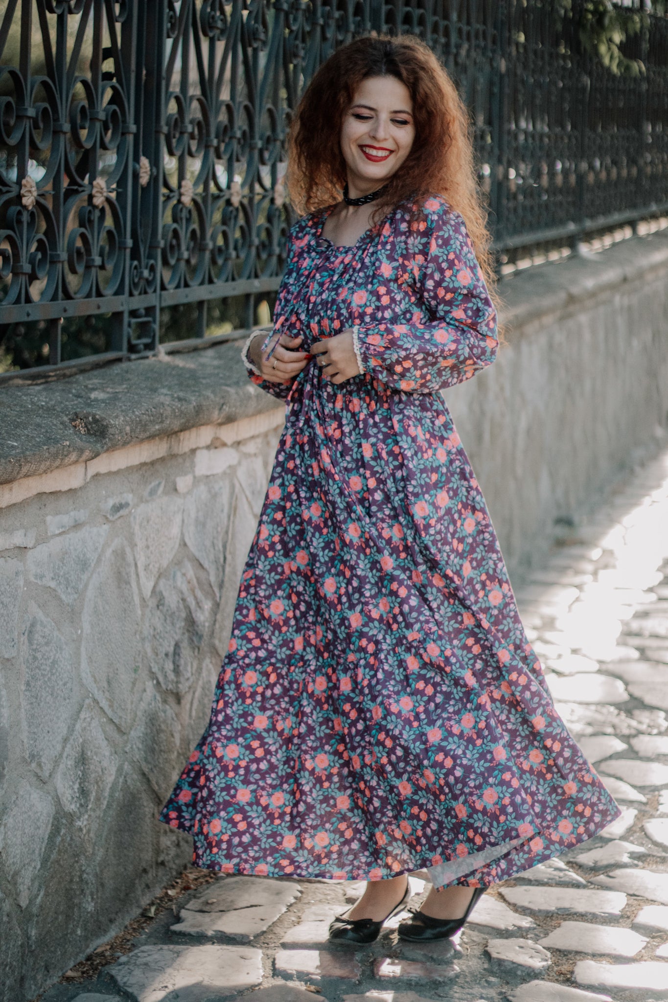 cute nursing dresses Naomi Dress Vintage Bloom discreet access Angel Maternity Snap Front Body-Con