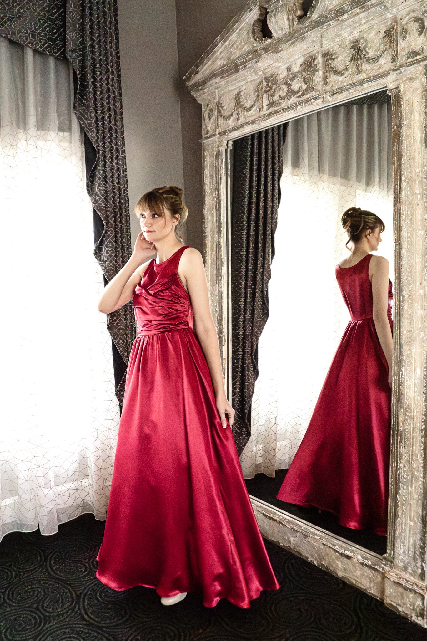 Cerise ~ Atelier Gown