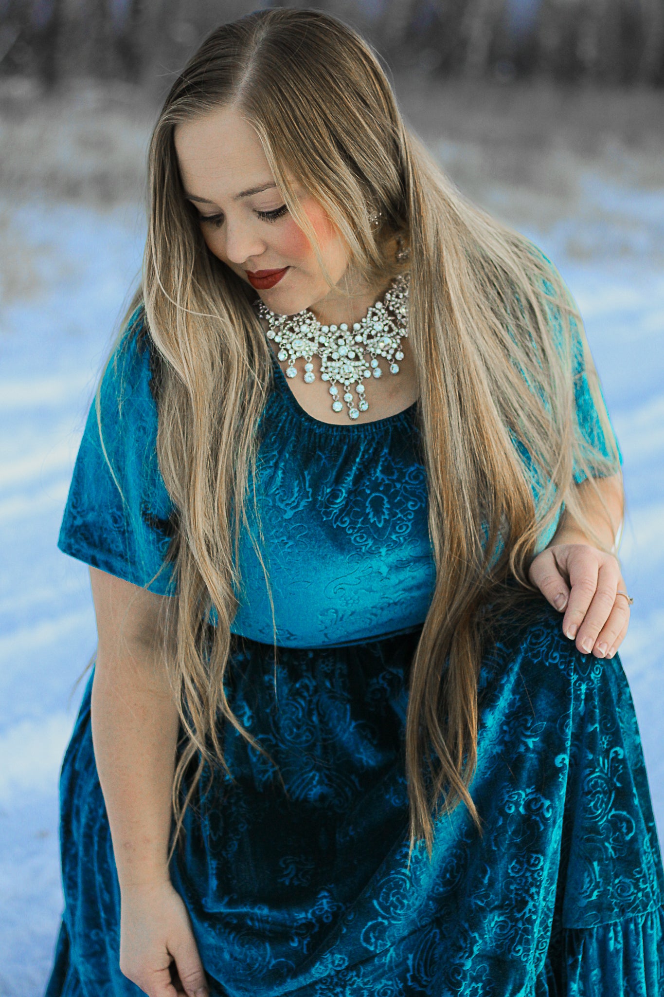 Silent Night ~ Limited Edition Midi Dress