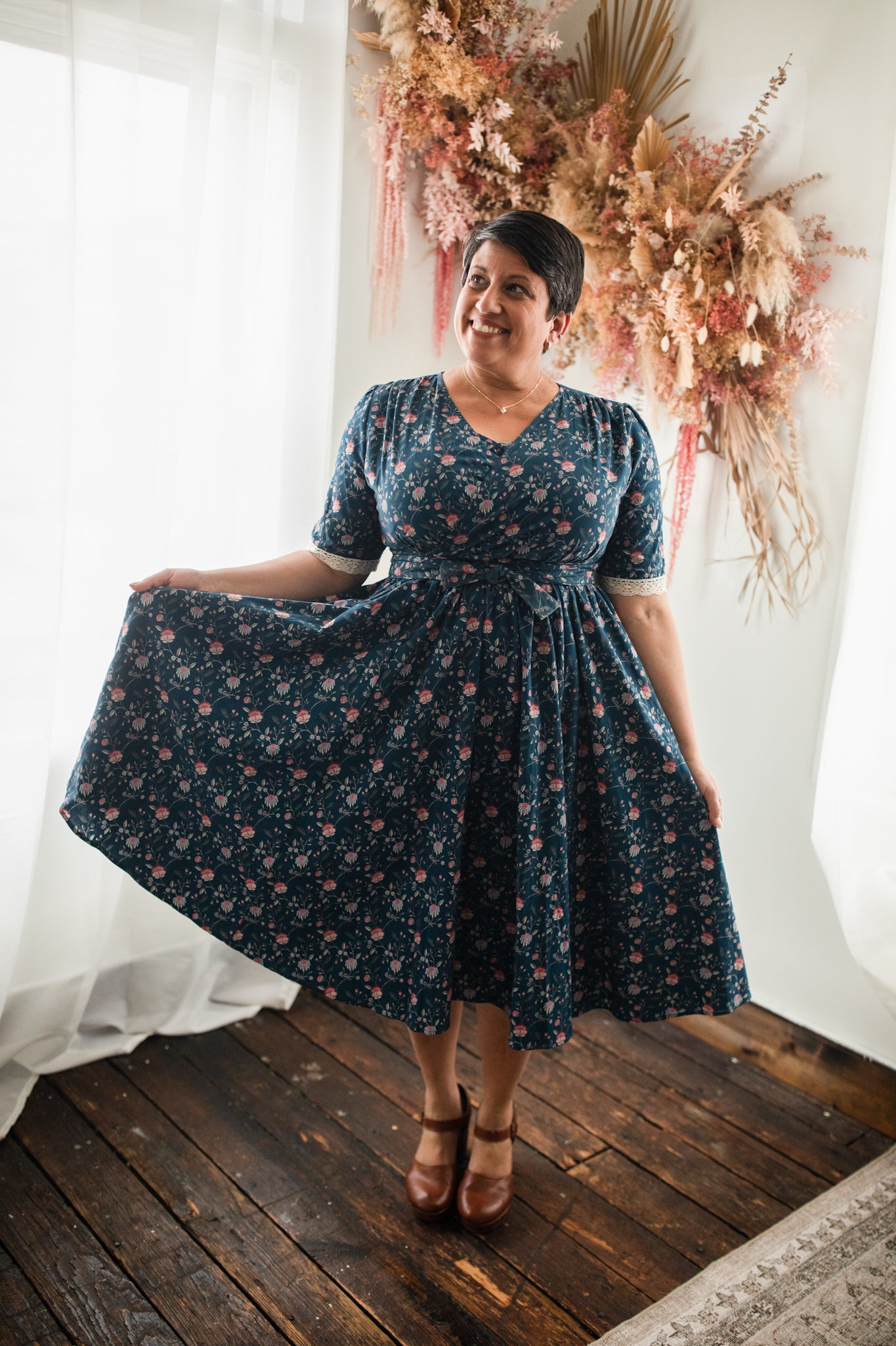 Gemstone Garland ~ Wildwood Dress