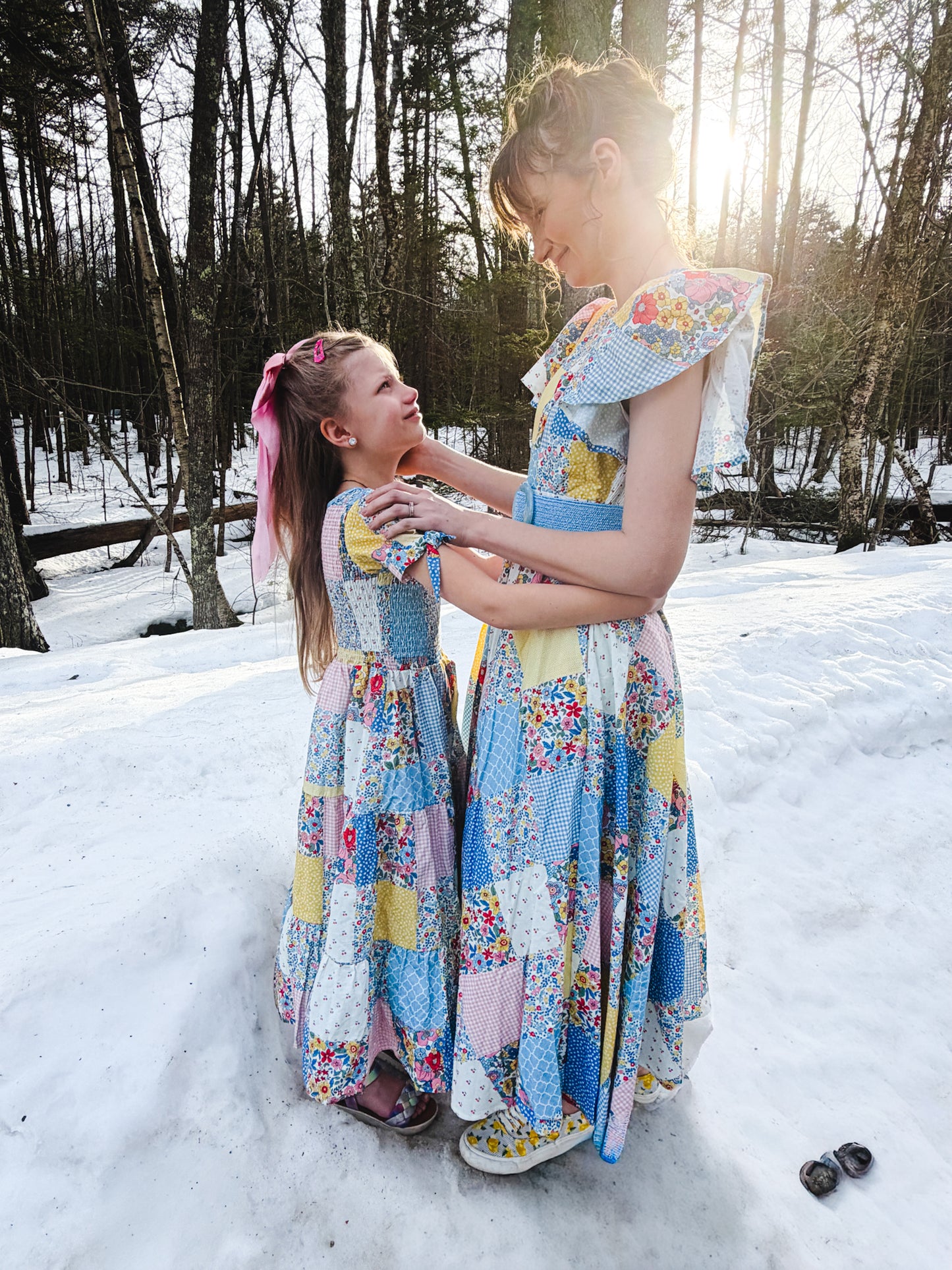Cottage Calico ~ Mini Nightingale Dress