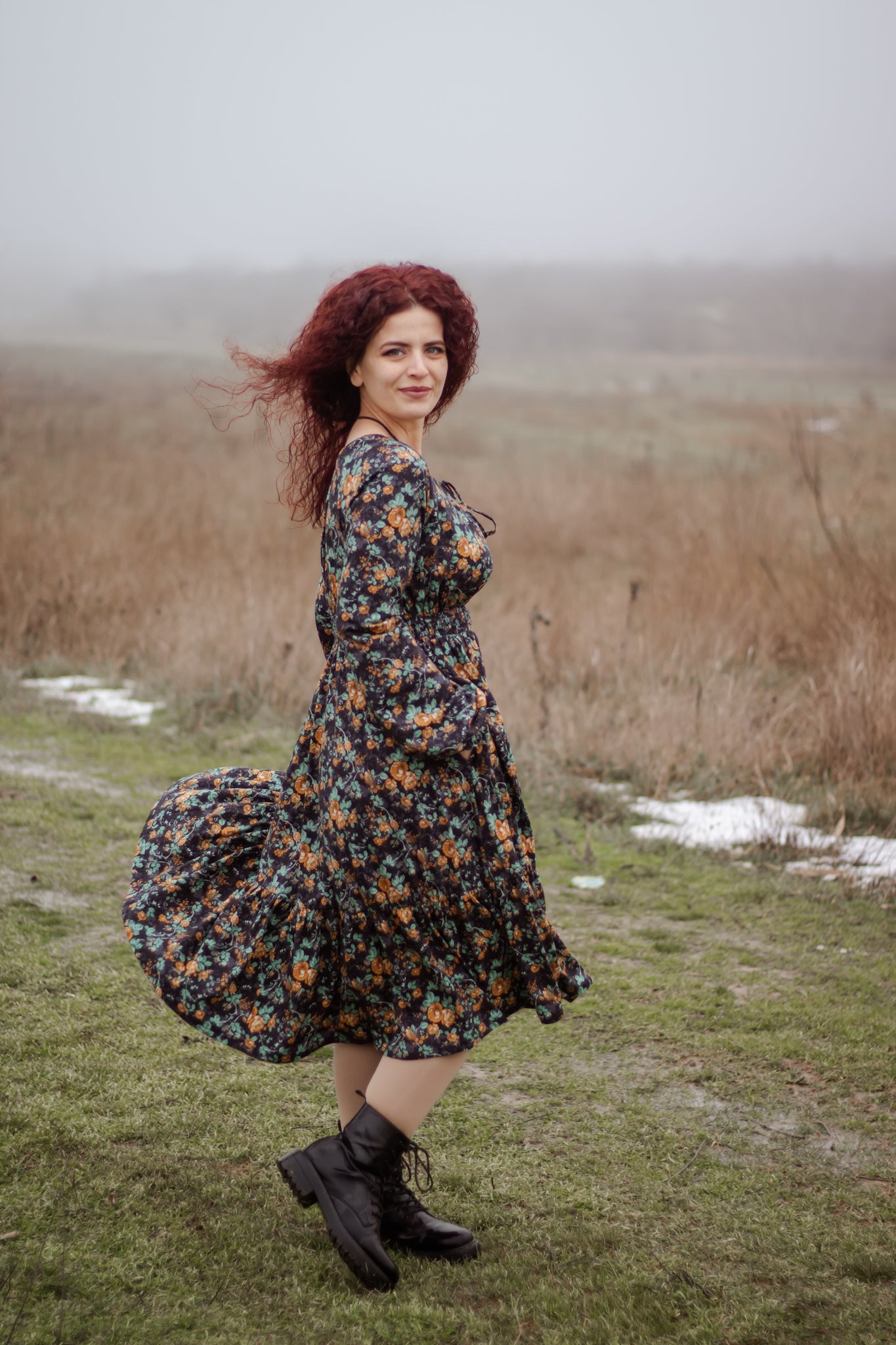 Amber Eclipse ~ Folklore Dress