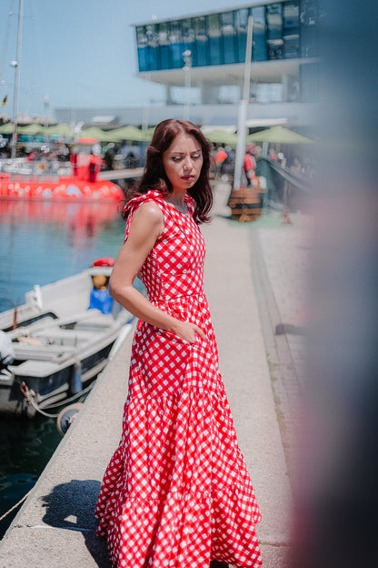 Grenadine Gingham ~ Lenora Dress