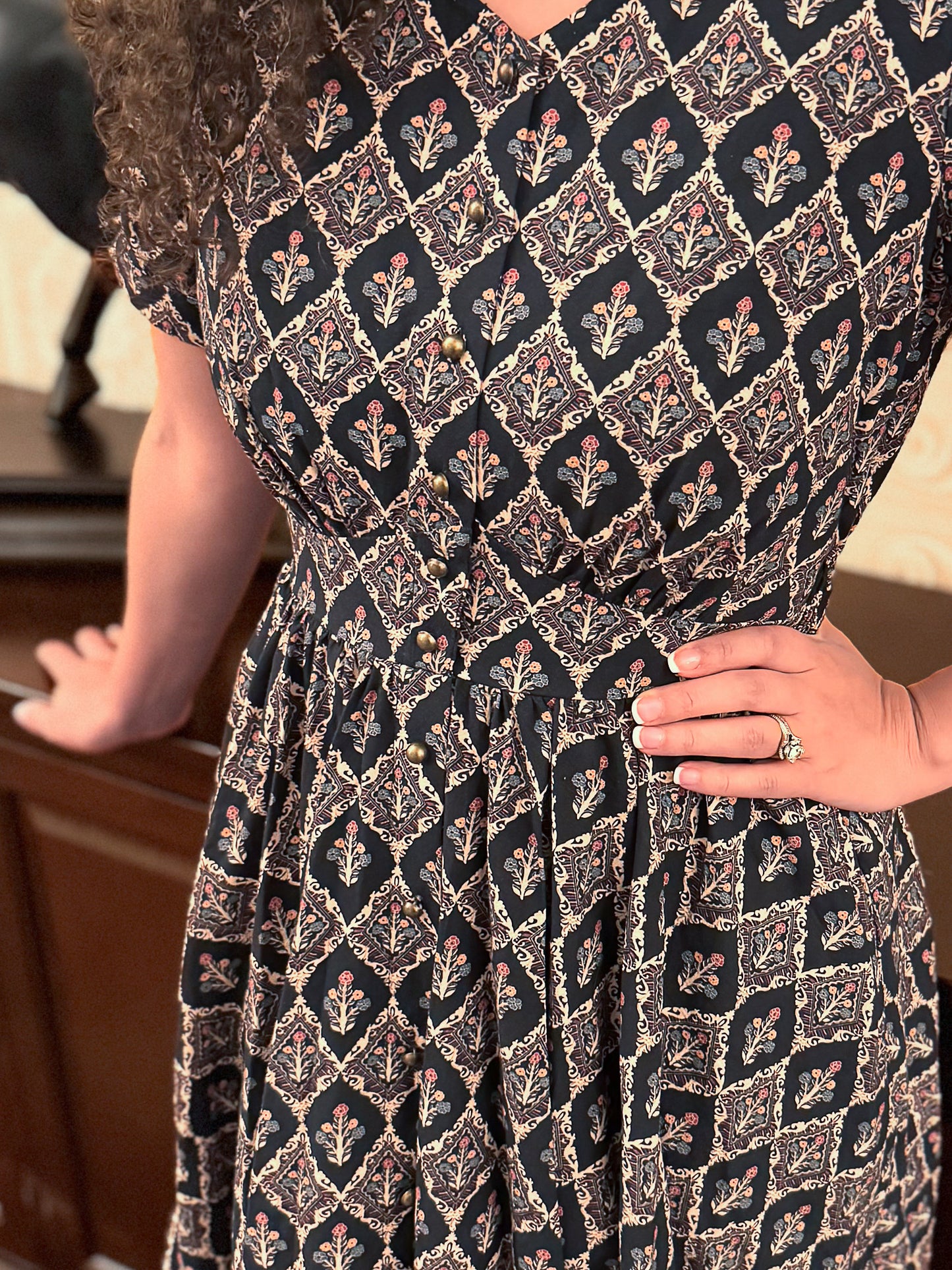 Obsidian Opulence ~ Hearthside Maxi