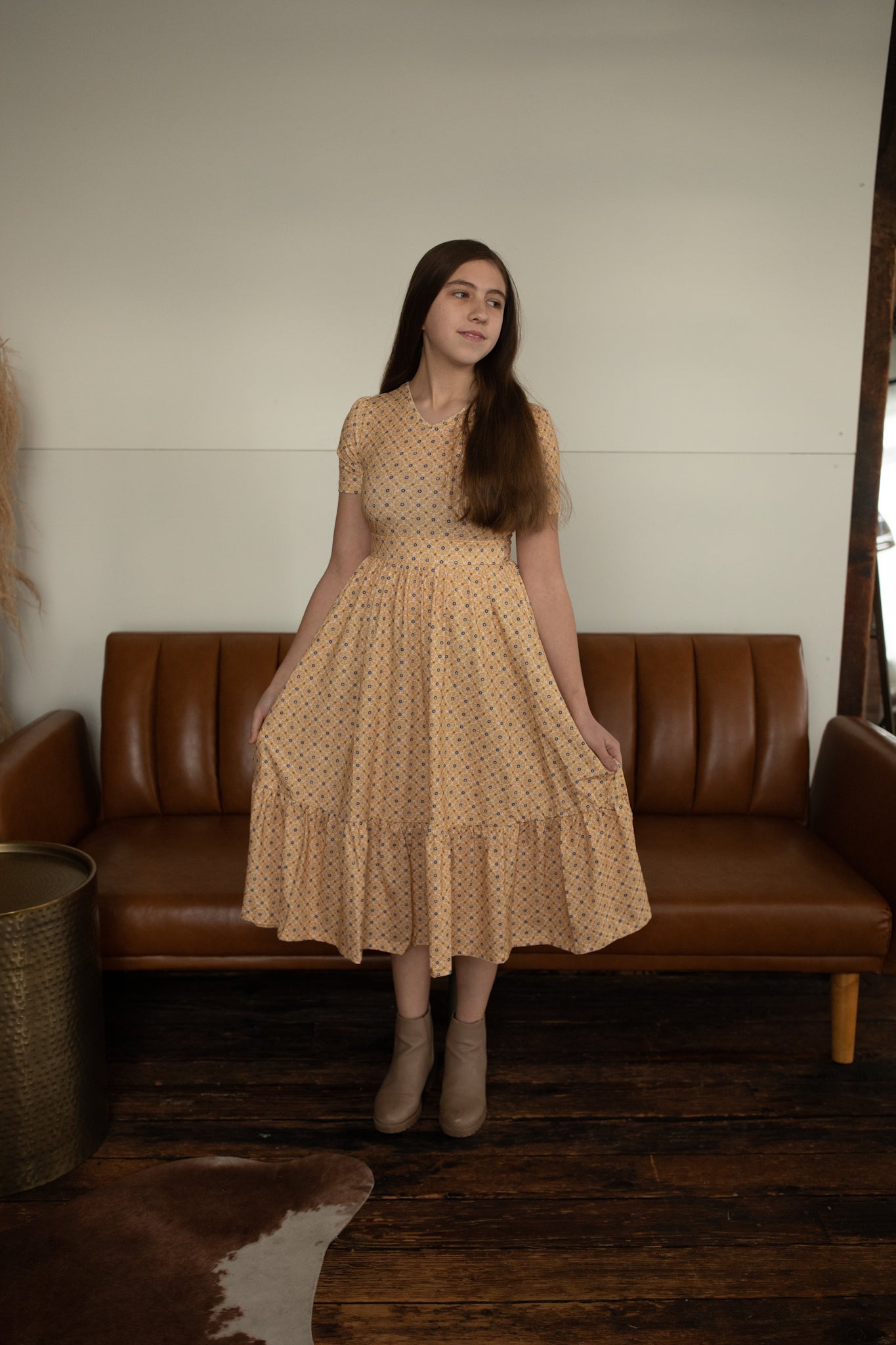 Citron Sunbeam ~ Canterbury Dress