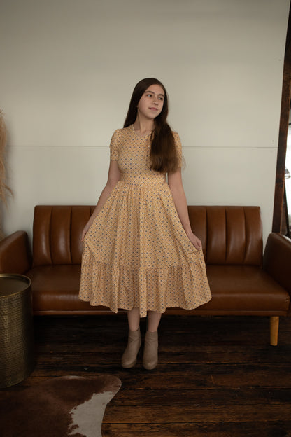 Citron Sunbeam ~ Canterbury Dress