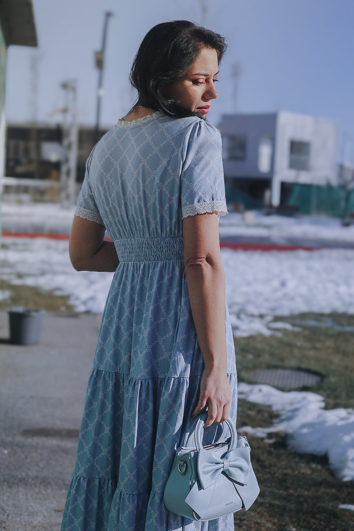 Tranquil Trellis ~ Keepsake Dress