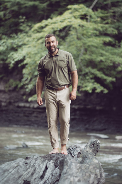 Sage ~ Men’s Perseverance Polo