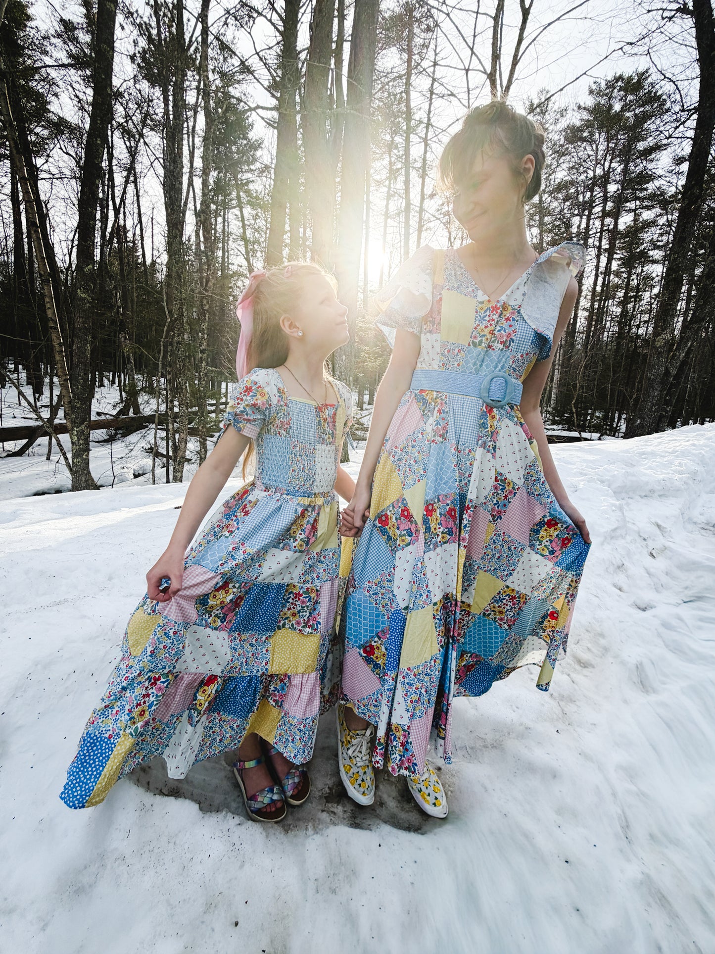 Cottage Calico ~ Mini Nightingale Dress