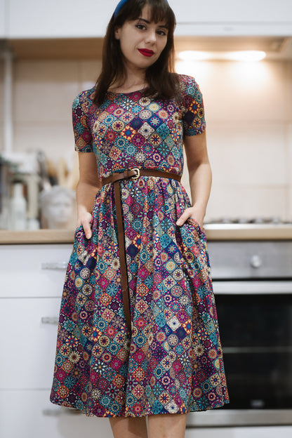 Kaleidoscope ~ Etta Dress