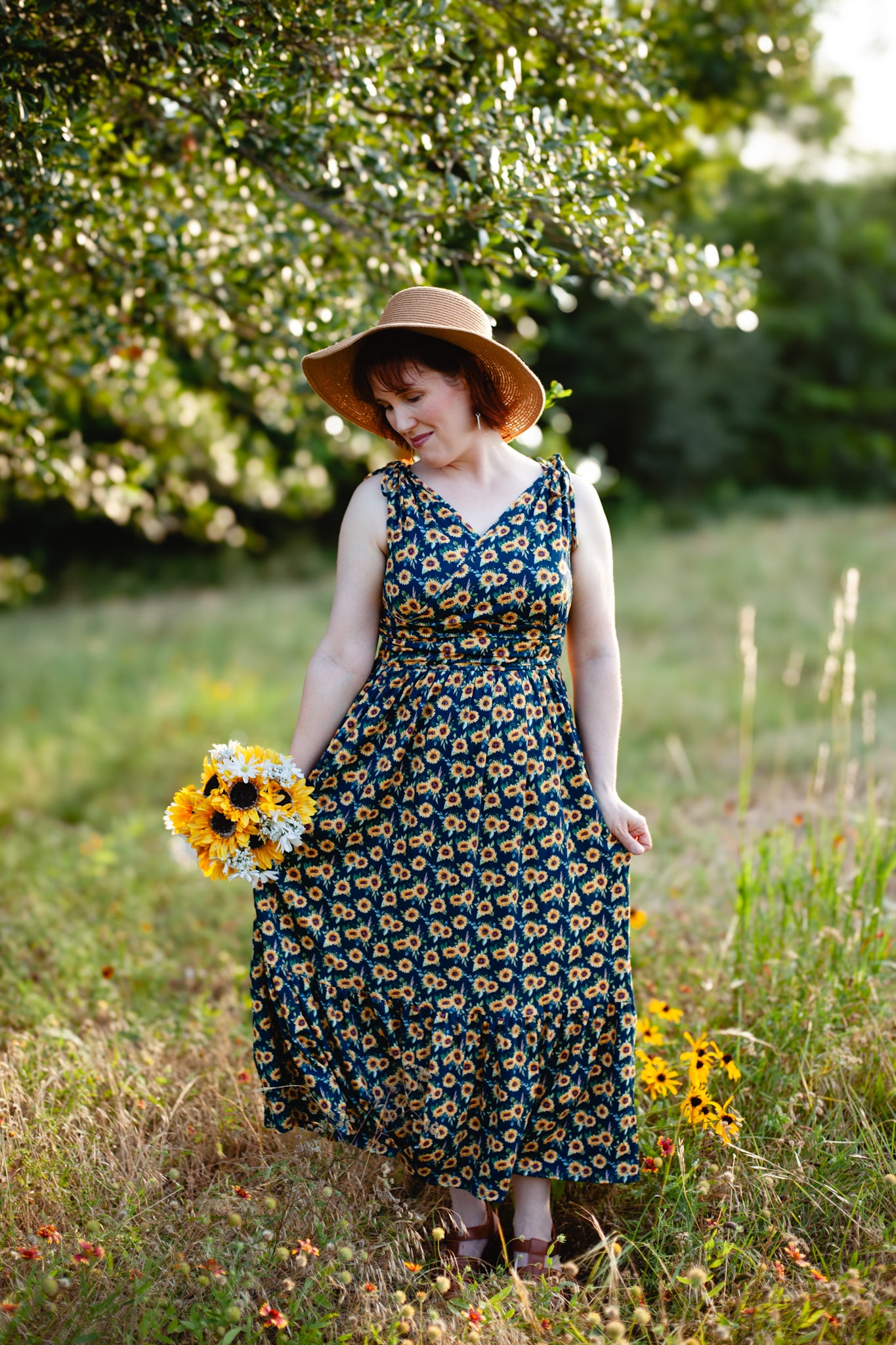 Prairie Sunflower ~ Amorette Dress