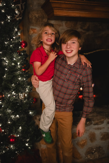 Highland Heritage ~ Boy’s Brave Button-up