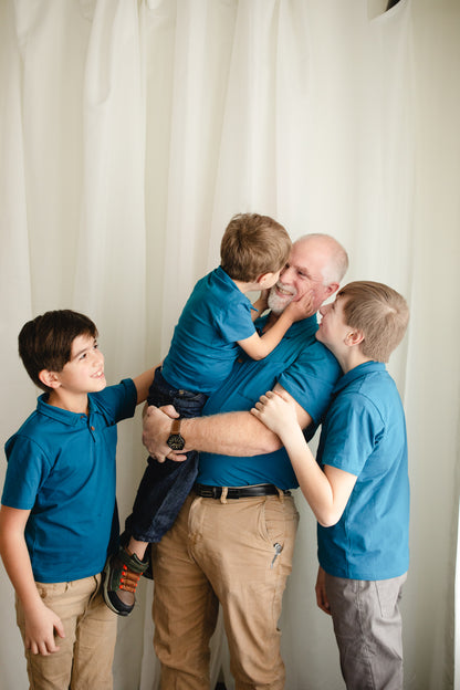 Timeless Teal ~ Boy’s Perseverance Polo
