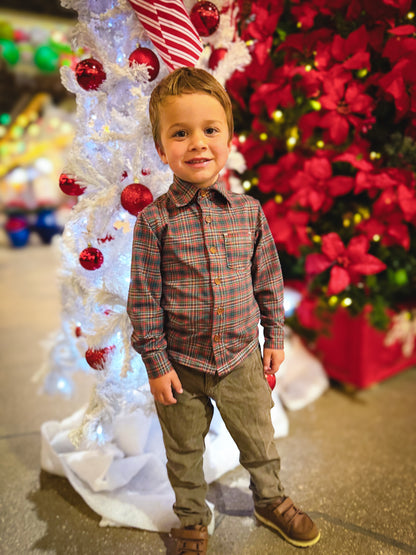 Highland Heritage ~ Boy’s Brave Button-up
