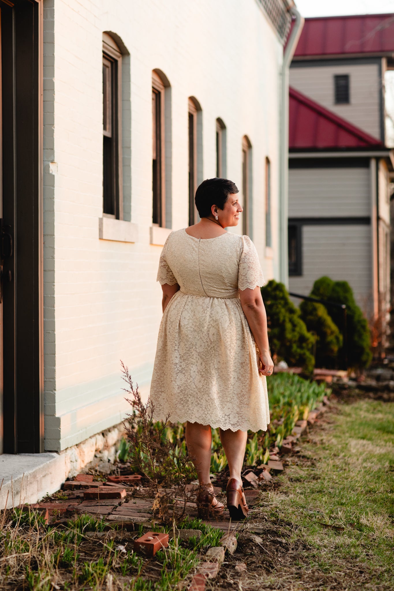 Alabaster ~ Everine Dress