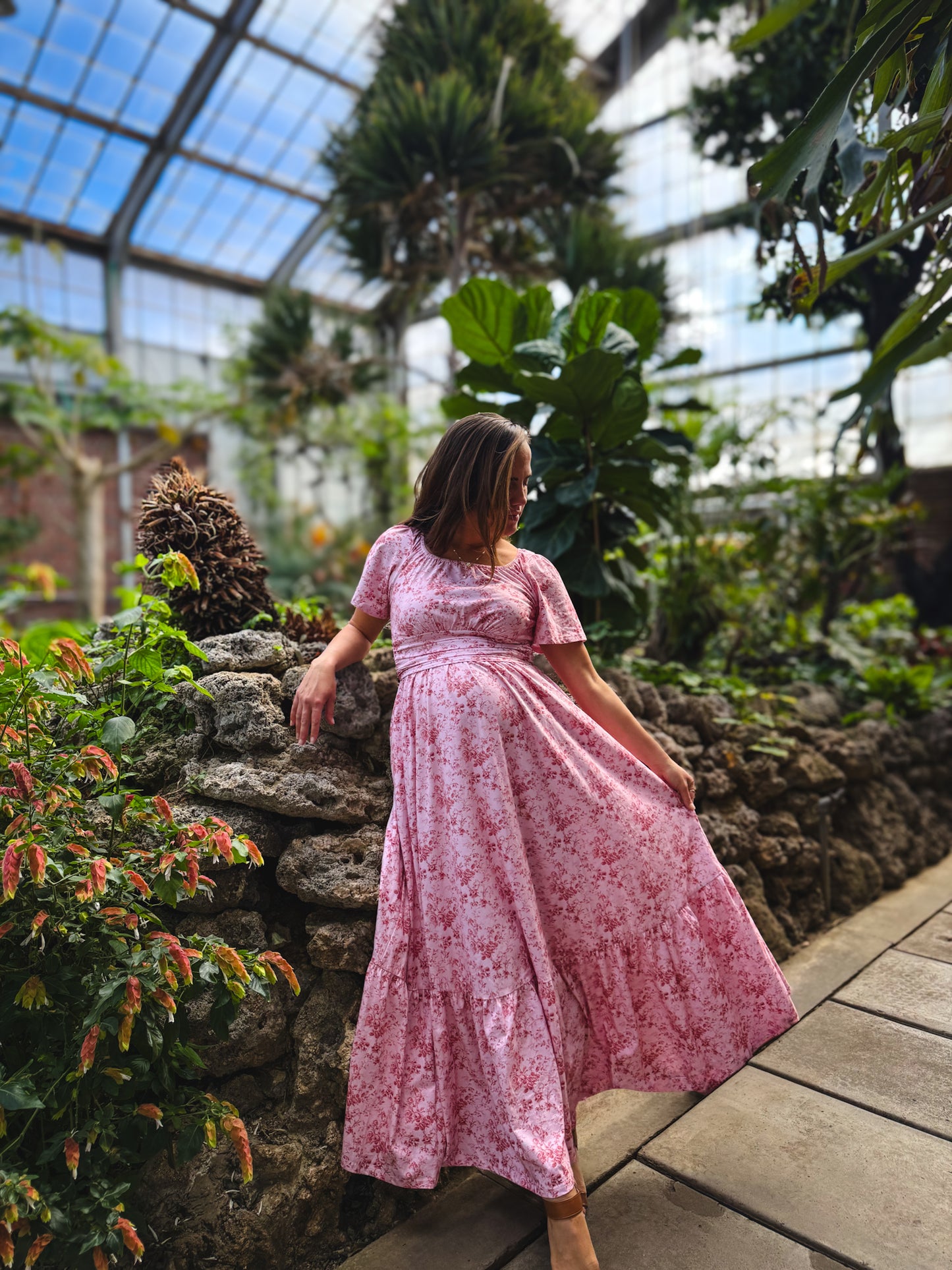 Tearose Toile ~ ~ Laureate Maxi