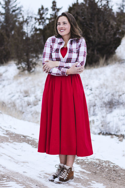 Cardinal ~ Faye Dress
