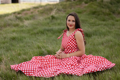 Grenadine Gingham ~ Lenora Dress