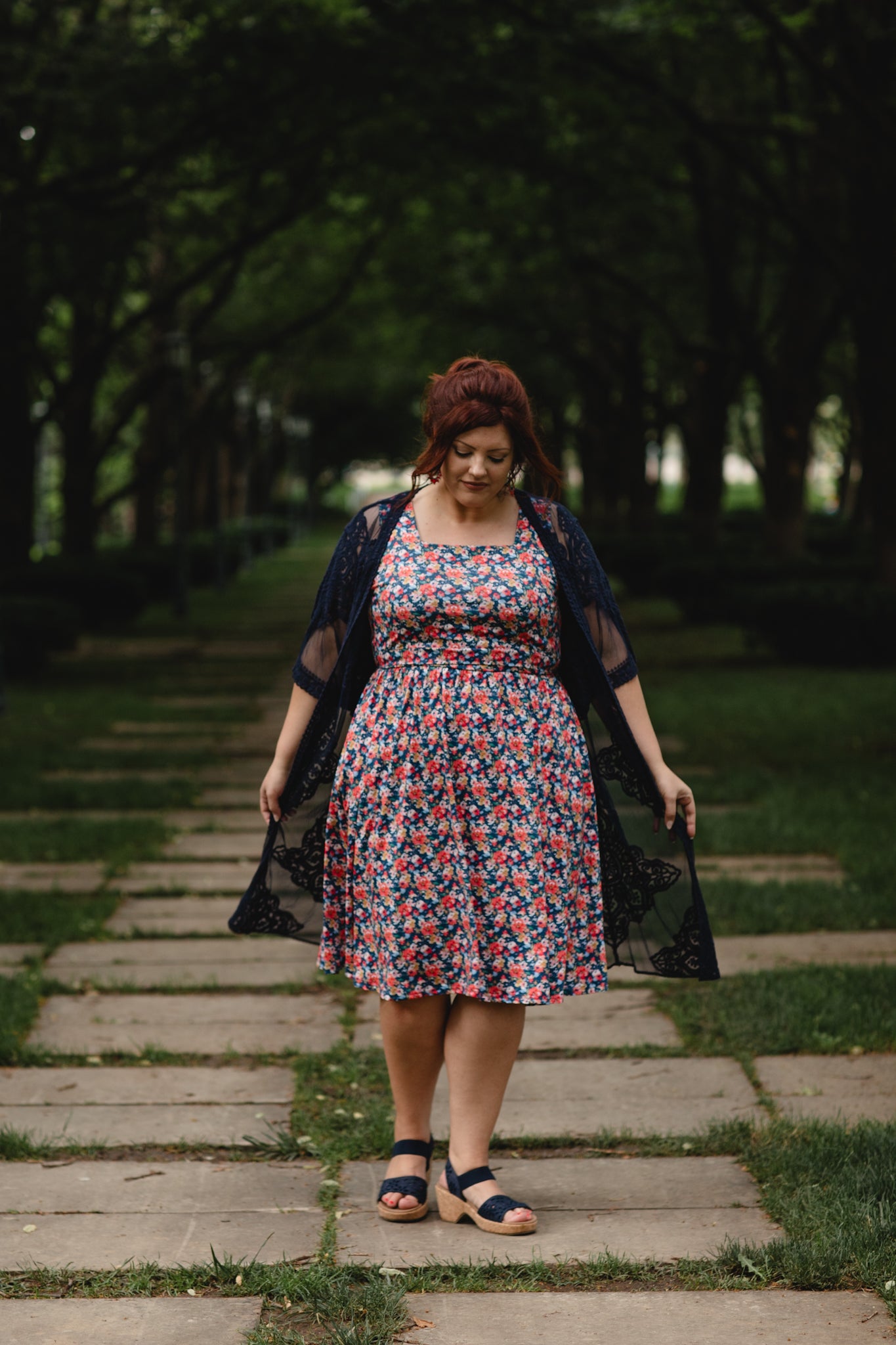 Independence Blossom ~ Homesteader Dress