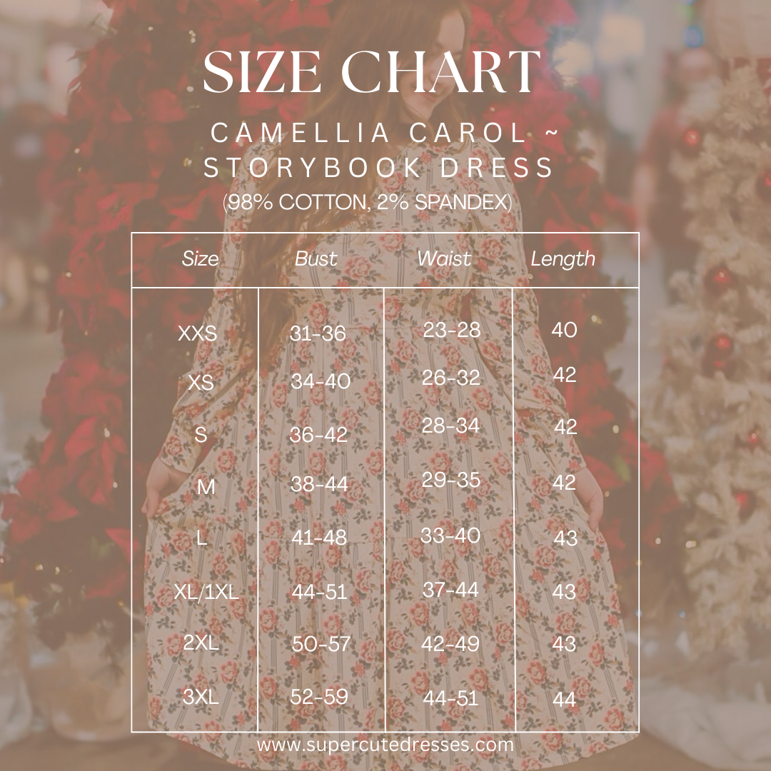 Camellia Carol ~ Storybook Dress