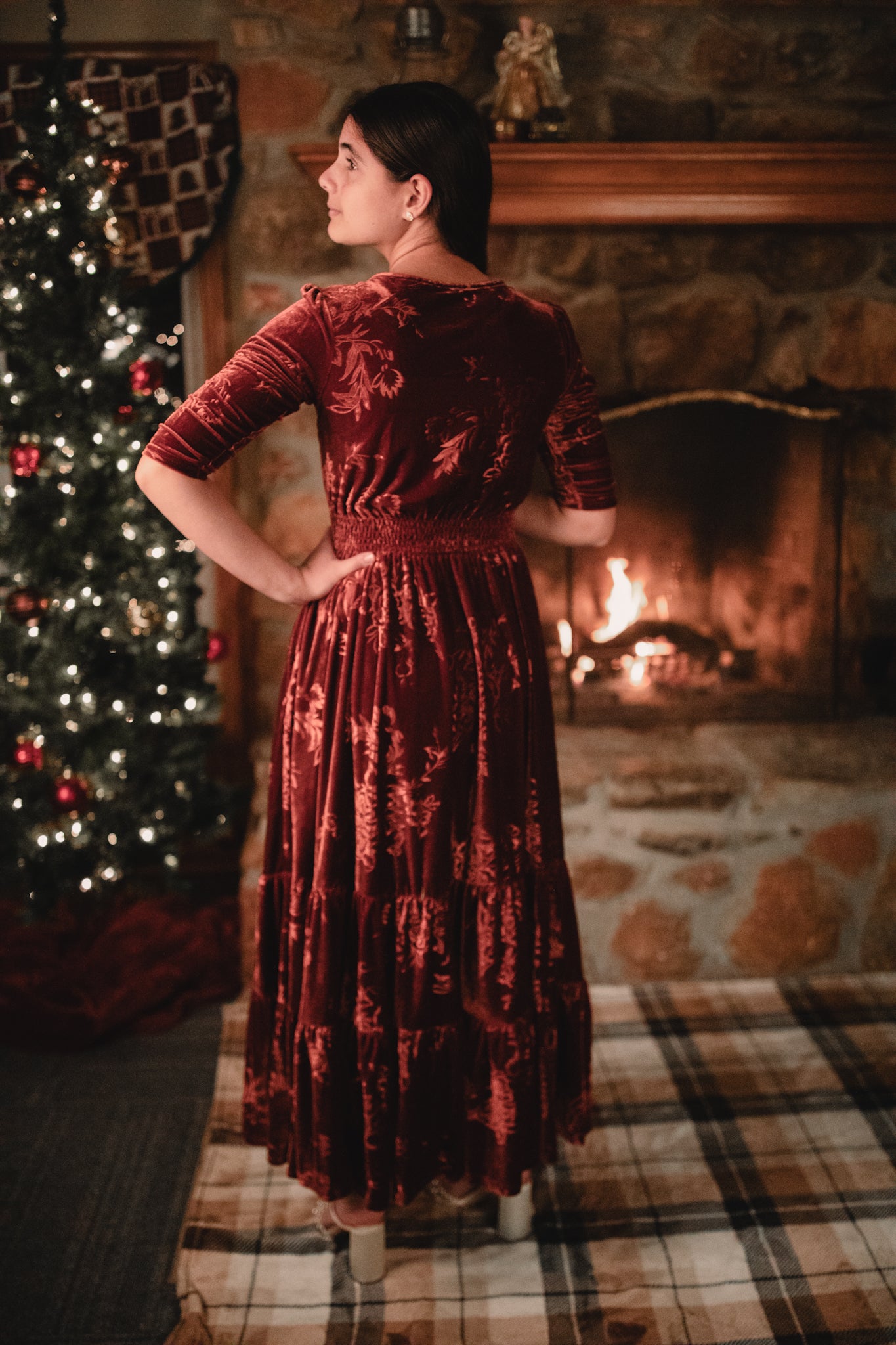 Cinnamon Rose ~ Hinterland Maxi