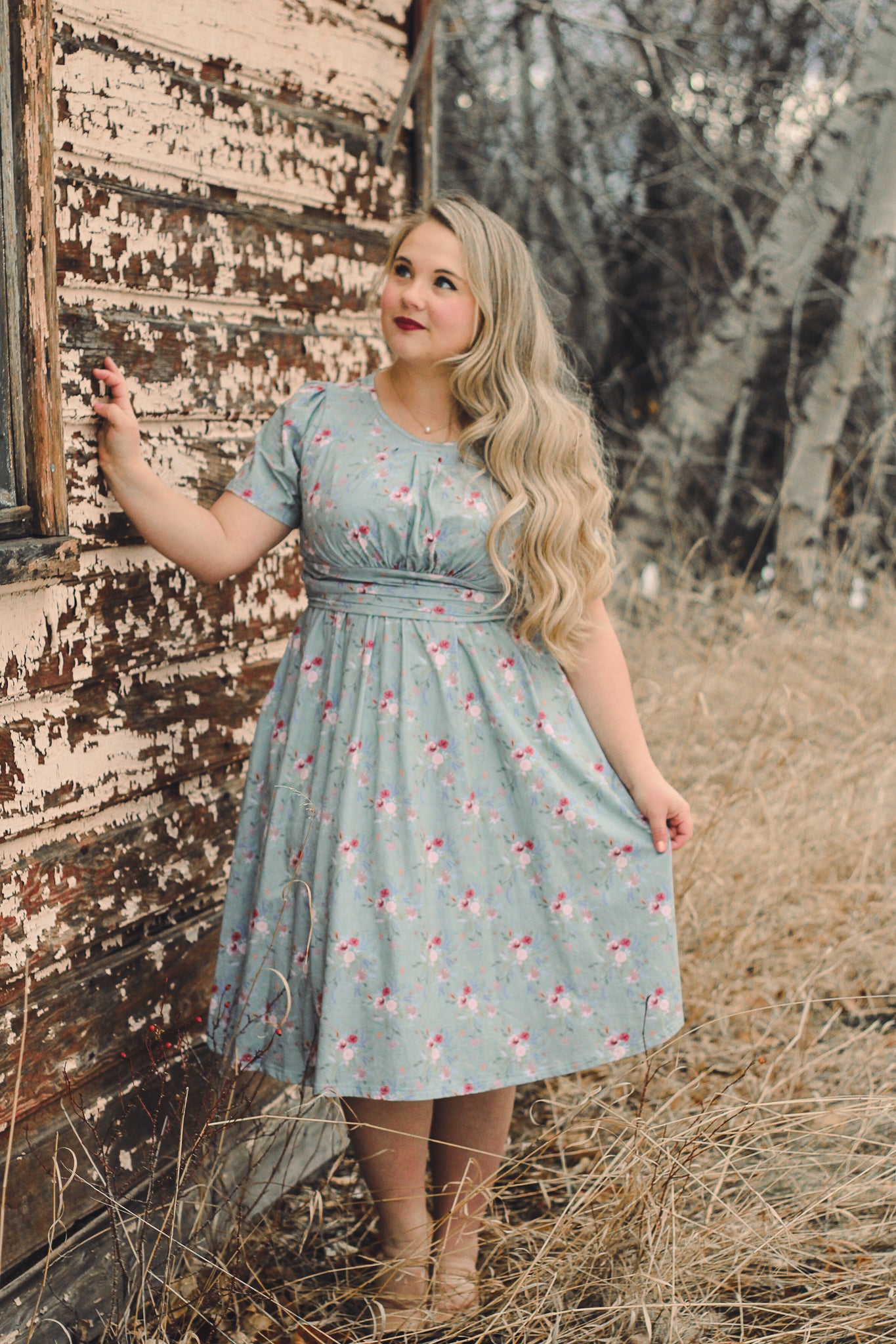 Windy Poplars ~ Laureate Midi