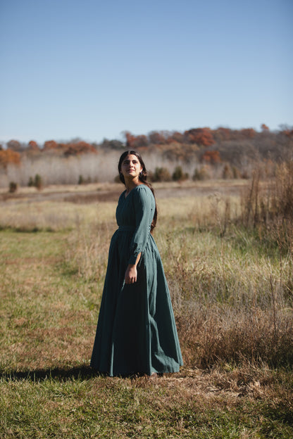 Spruce Gingham ~ Wildwood Maxi