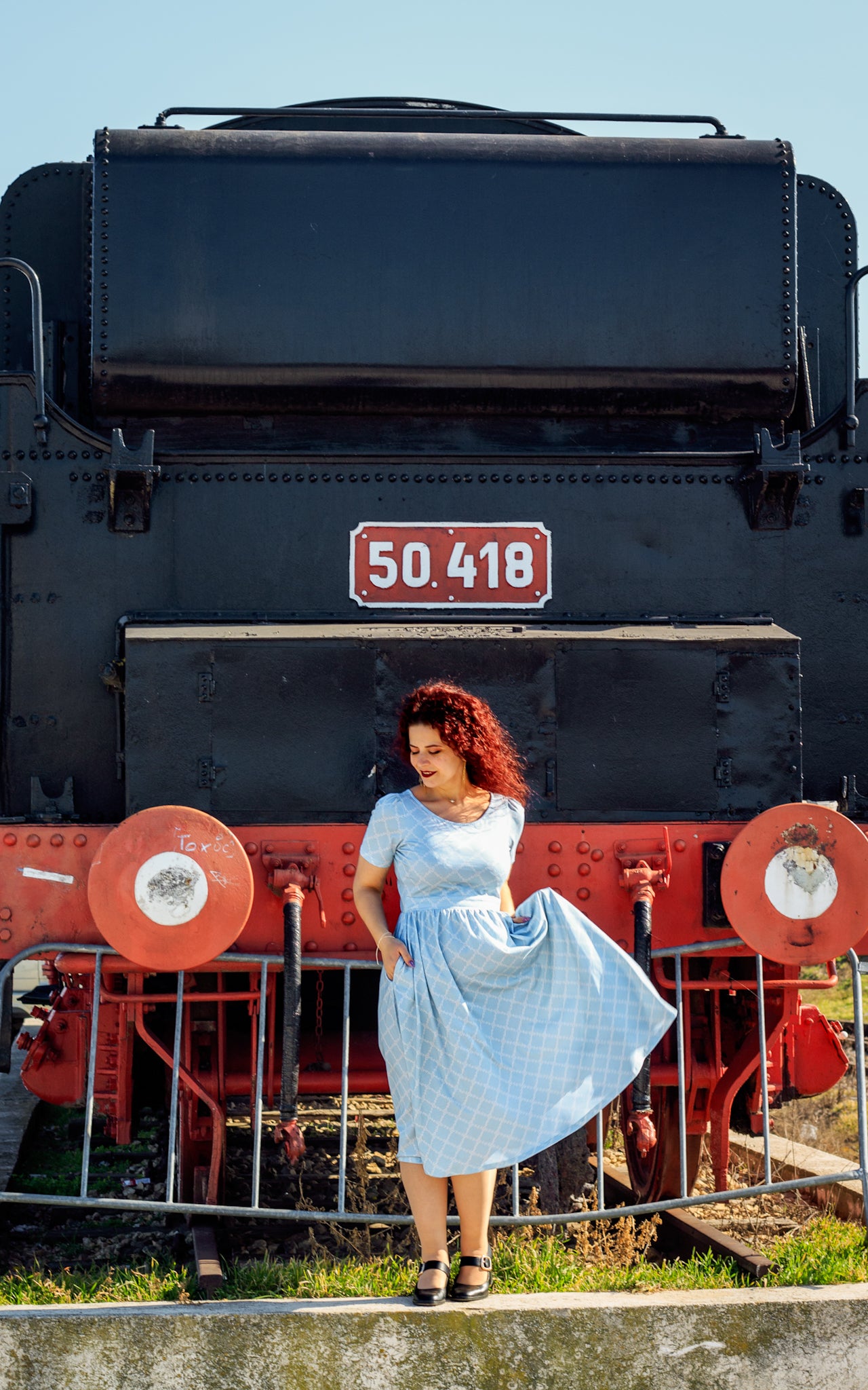 Tranquil Trellis ~ Etta Dress