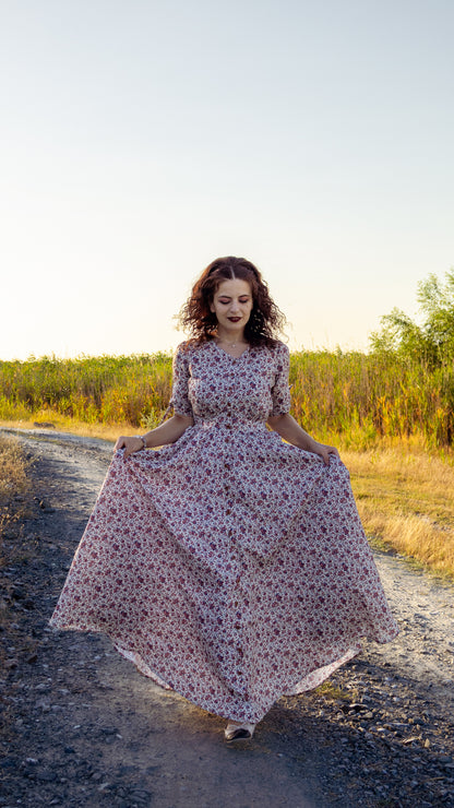 Gardenia Grove ~ Hearthside Maxi