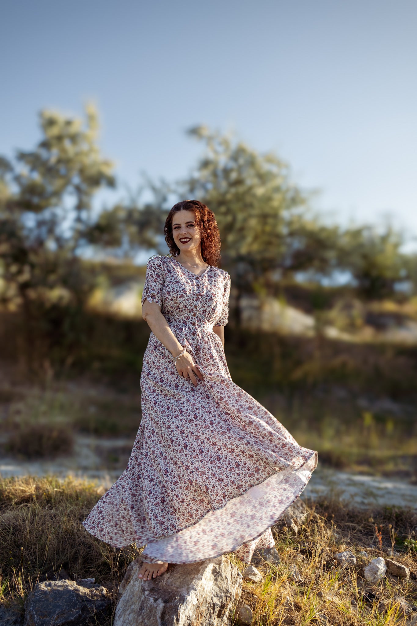 Gardenia Grove ~ Hearthside Maxi