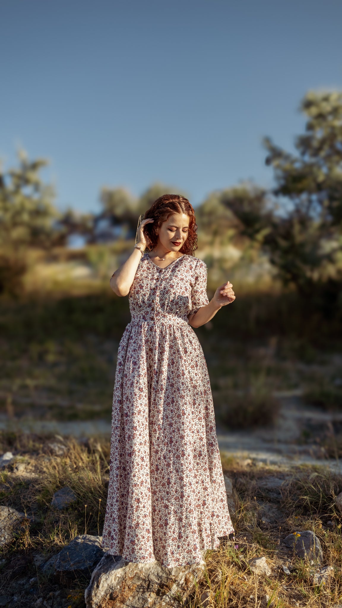 Gardenia Grove ~ Hearthside Maxi