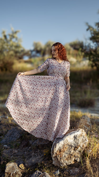 Gardenia Grove ~ Hearthside Maxi