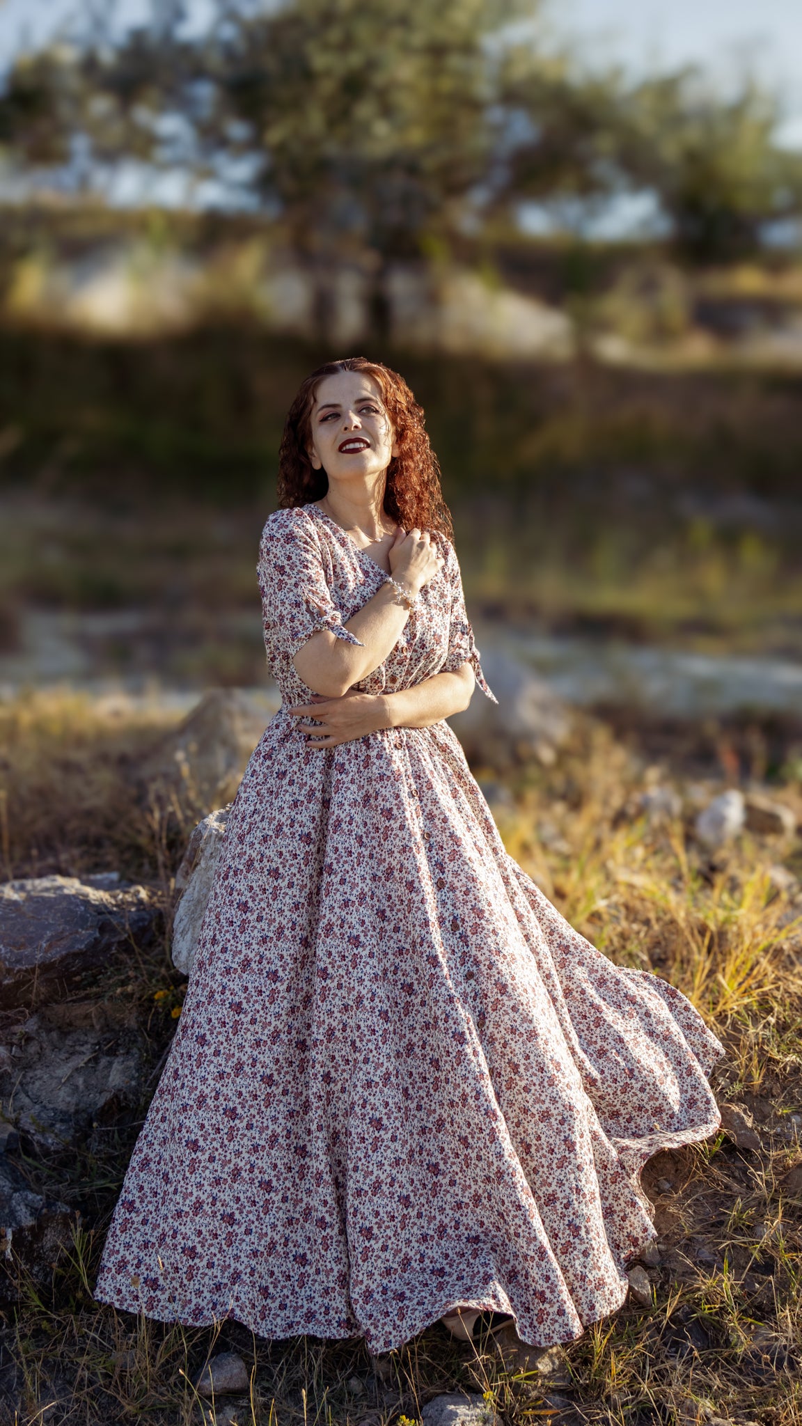 Gardenia Grove ~ Hearthside Maxi