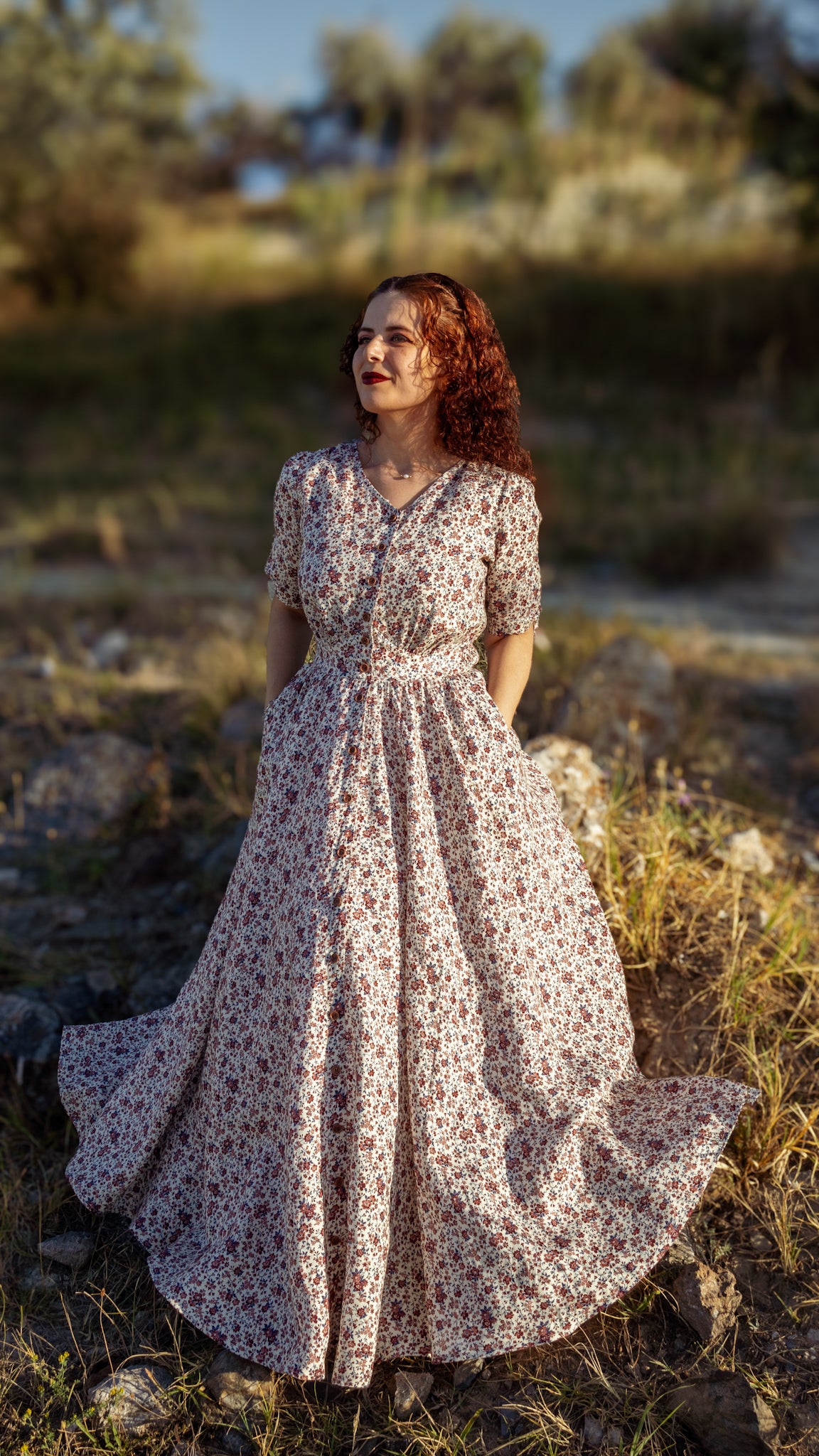 Gardenia Grove ~ Hearthside Maxi