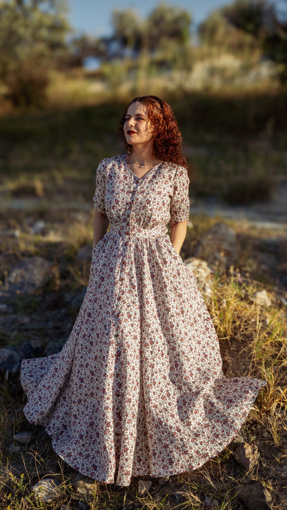 Gardenia Grove ~ Hearthside Maxi