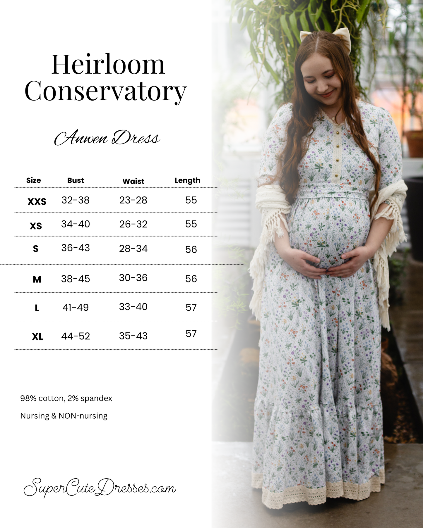 Heirloom Conservatory ~ Anwen Dress