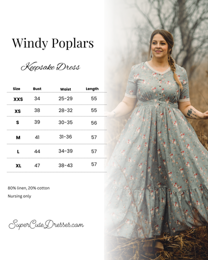Windy Poplars ~ Keepsake Dress