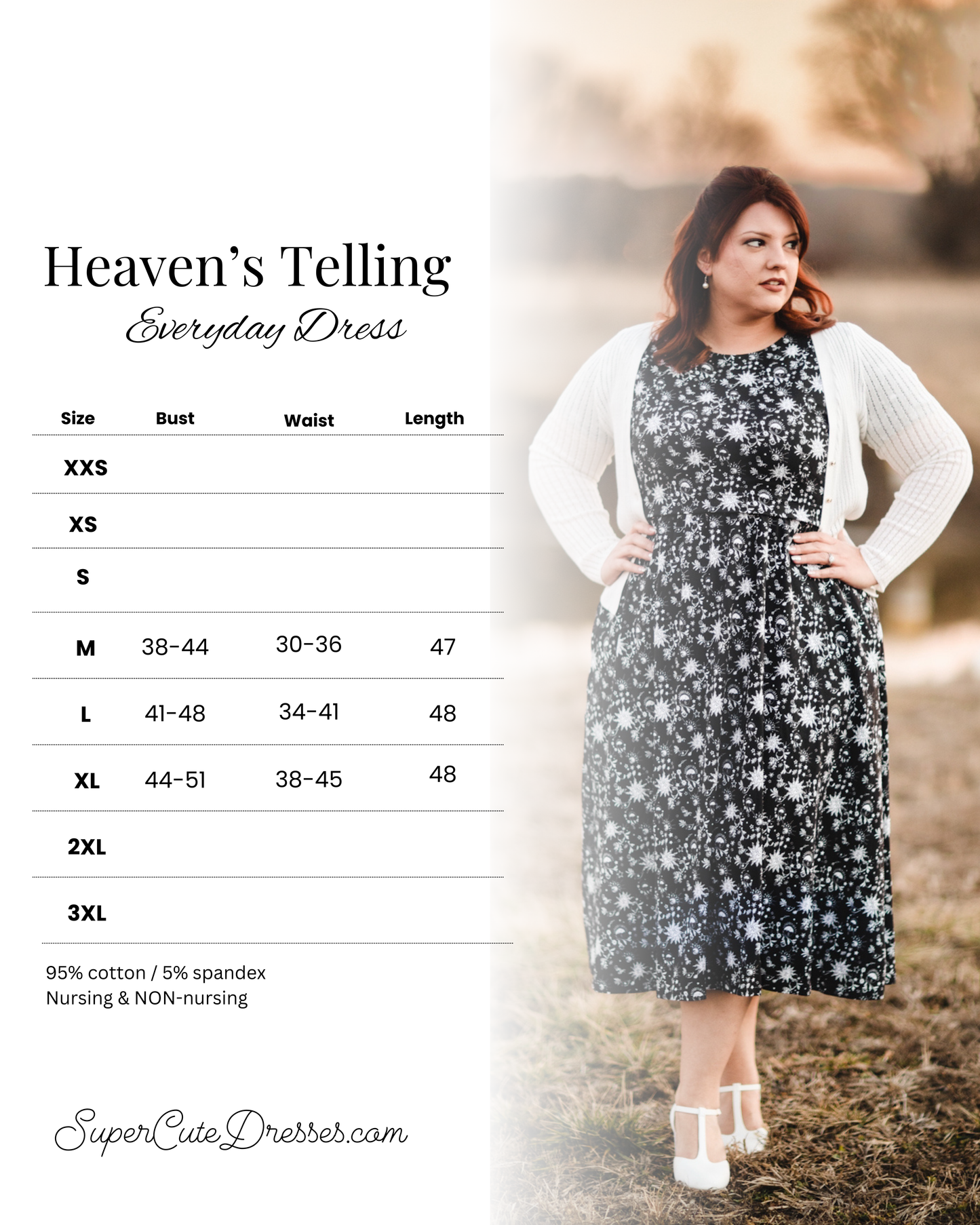 *Final Sale* Heaven’s Telling ~ Everyday Dress