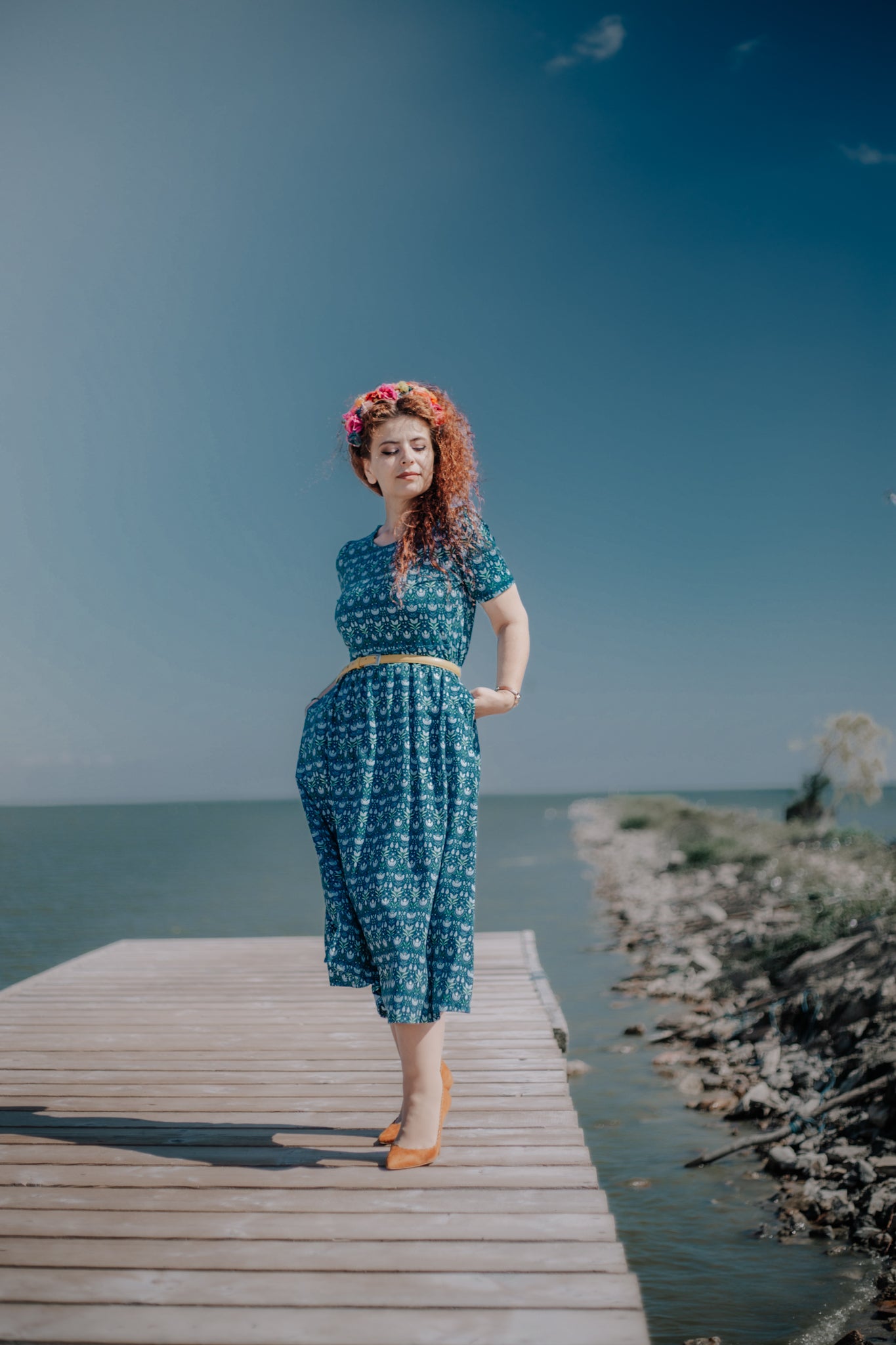 Nordic Snowdrop ~ Everyday Dress – Super Cute Dresses