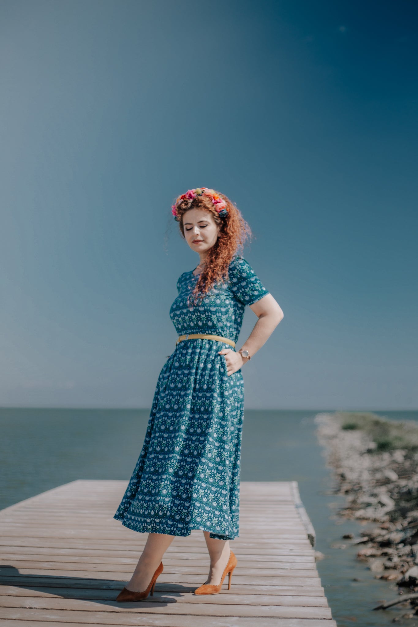 Nordic Snowdrop ~ Everyday Dress – Super Cute Dresses