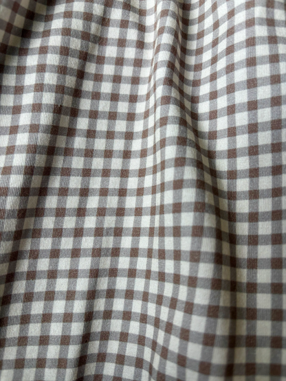 Nutmeg Gingham ~ Storybook Dress